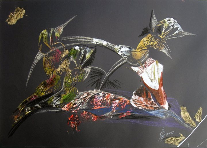 Из серии На черной бумаге